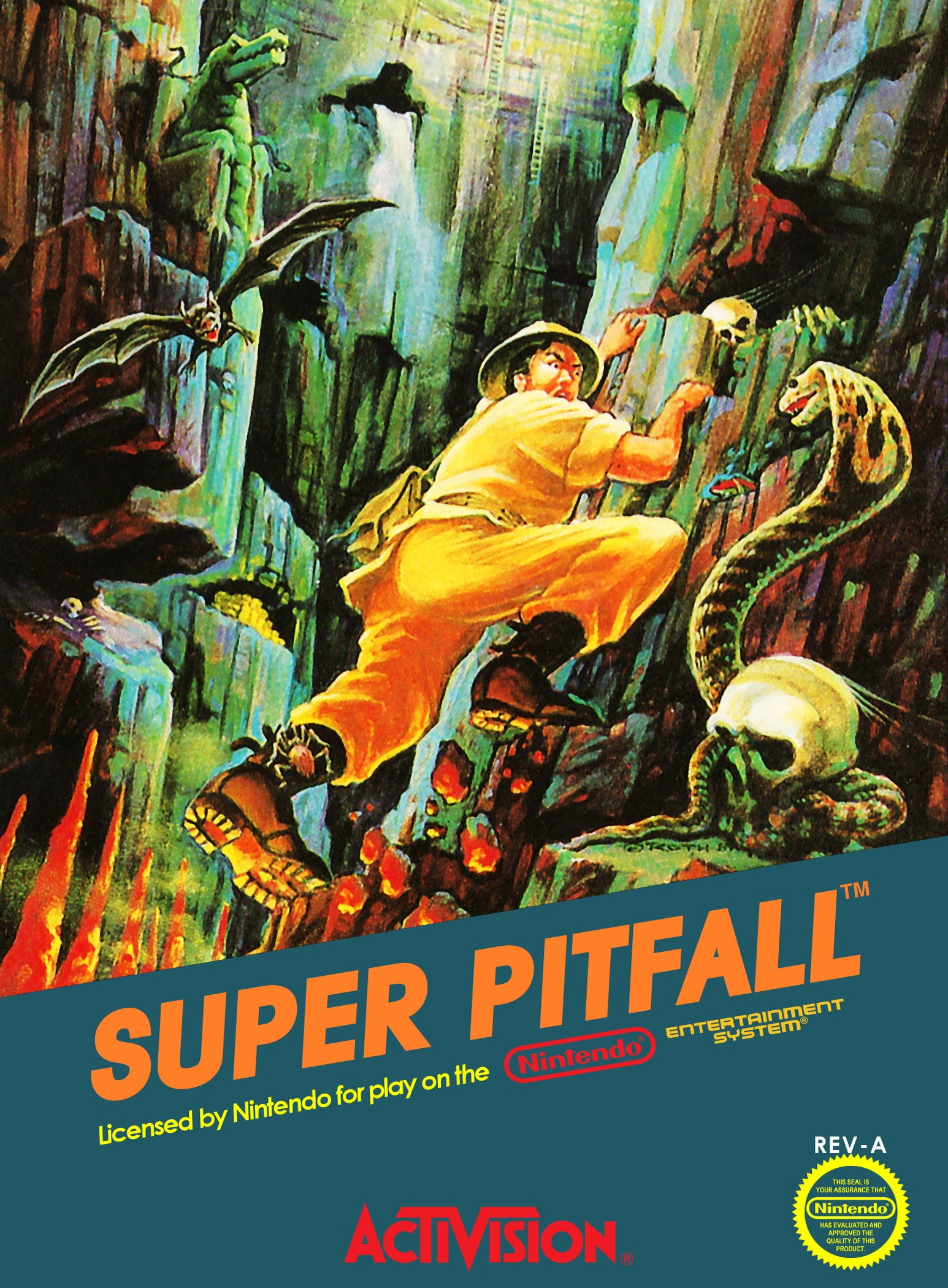 Super Pitfall NES - Video Game - Used - CaveGamers