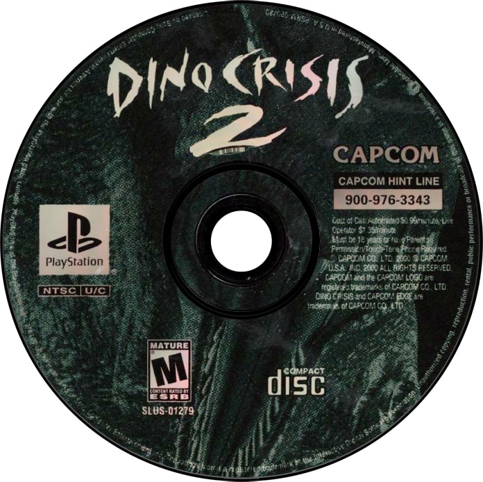 Dino Crisis 2 Playstation - Video Game - Used - CaveGamers - Image 3