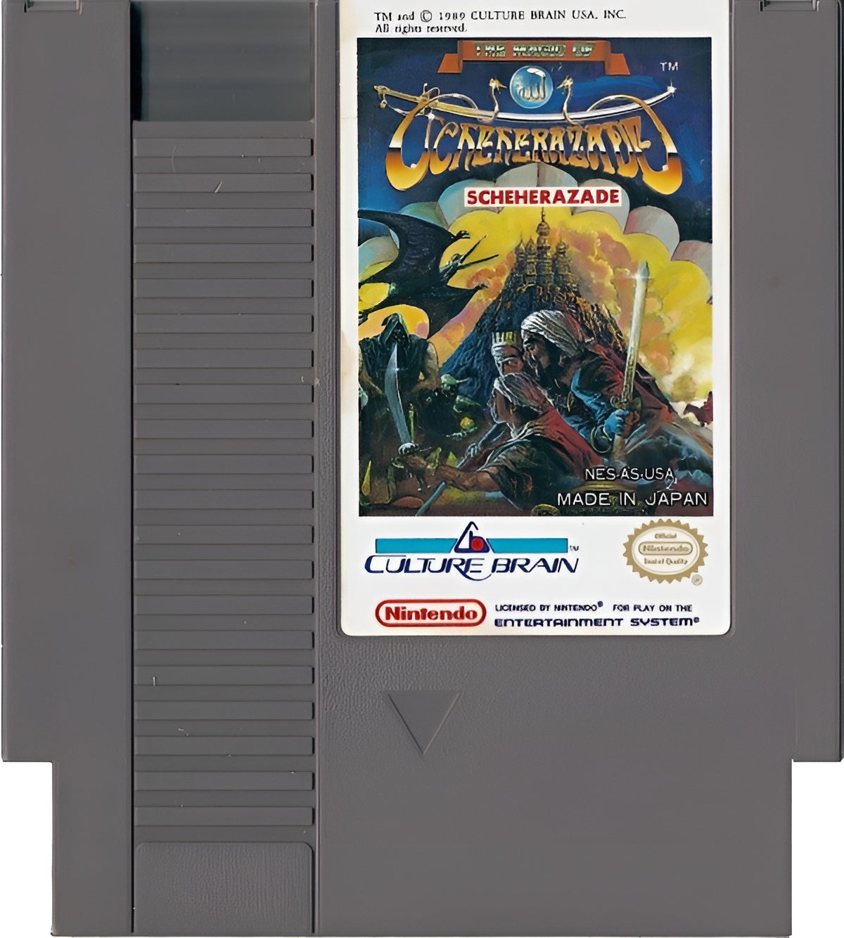 The Magic of Scheherazade NES - Video Game - Used - CaveGamers - Image 3