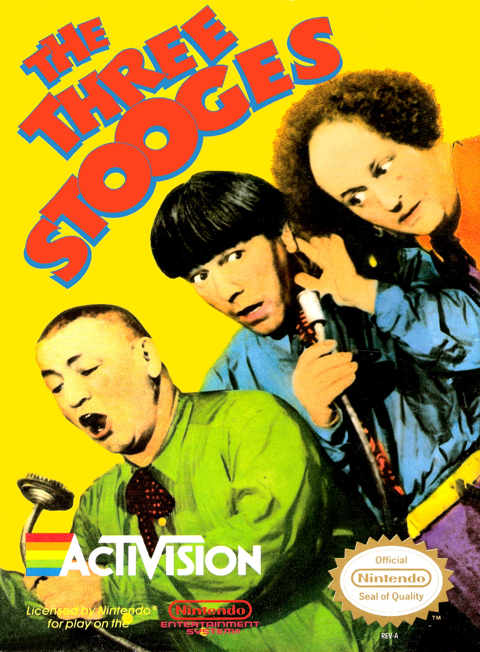 The Three Stooges NES - Video Game - Used - CaveGamers