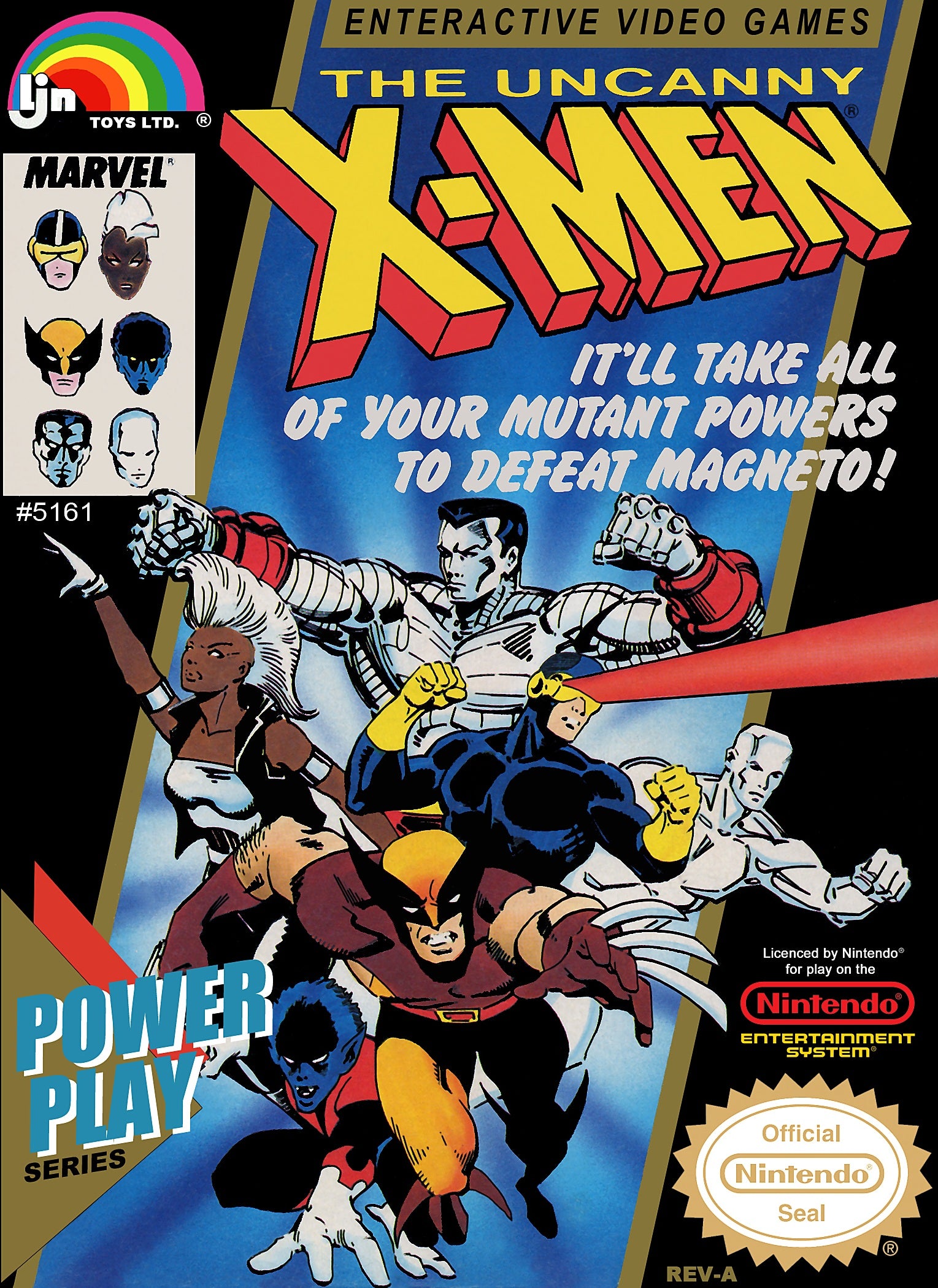 The Uncanny X-Men NES - Video Game - Used - CaveGamers