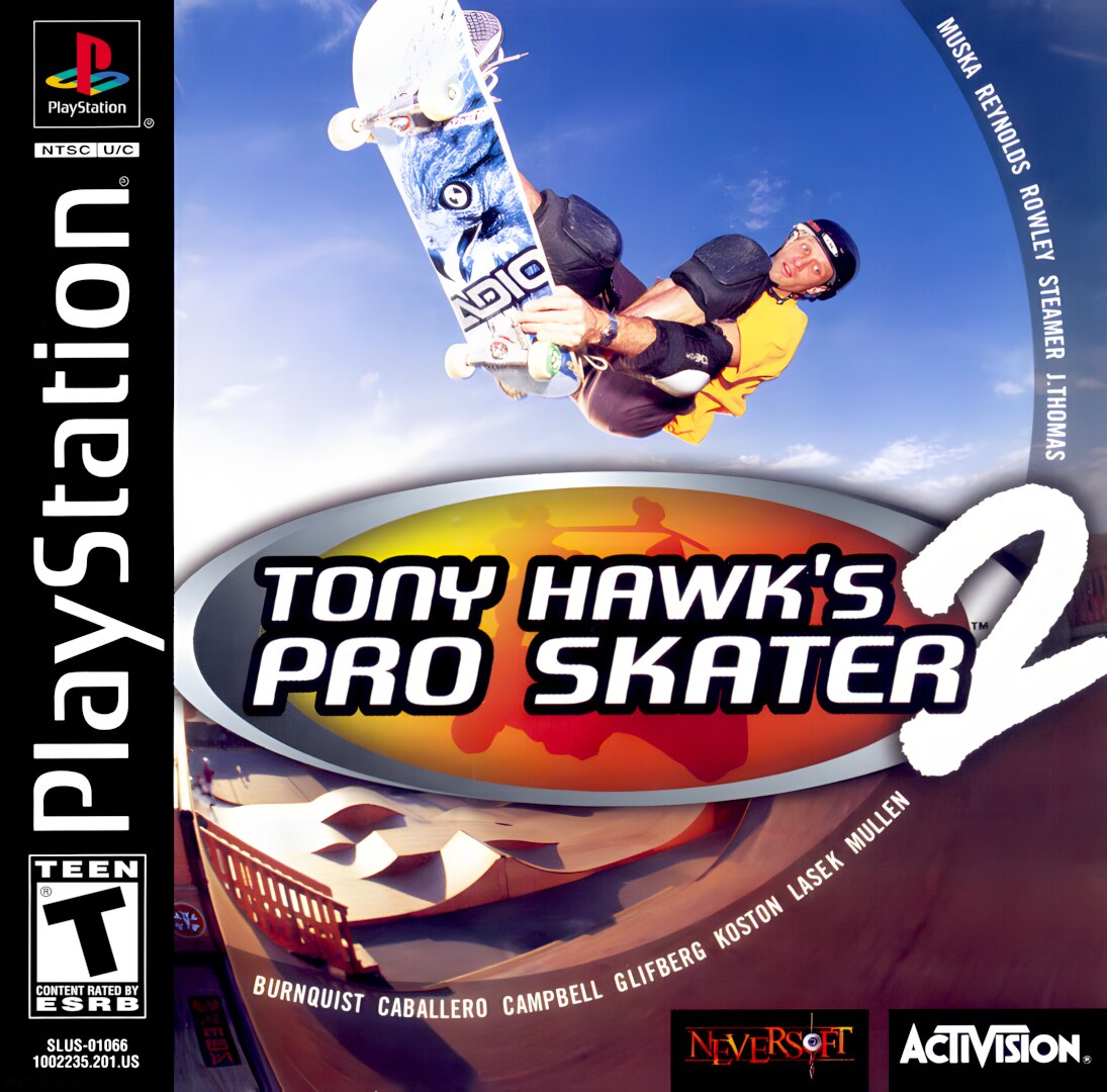 Tony Hawk's Pro Skater 2 Playstation - Video Game - Used - CaveGamers