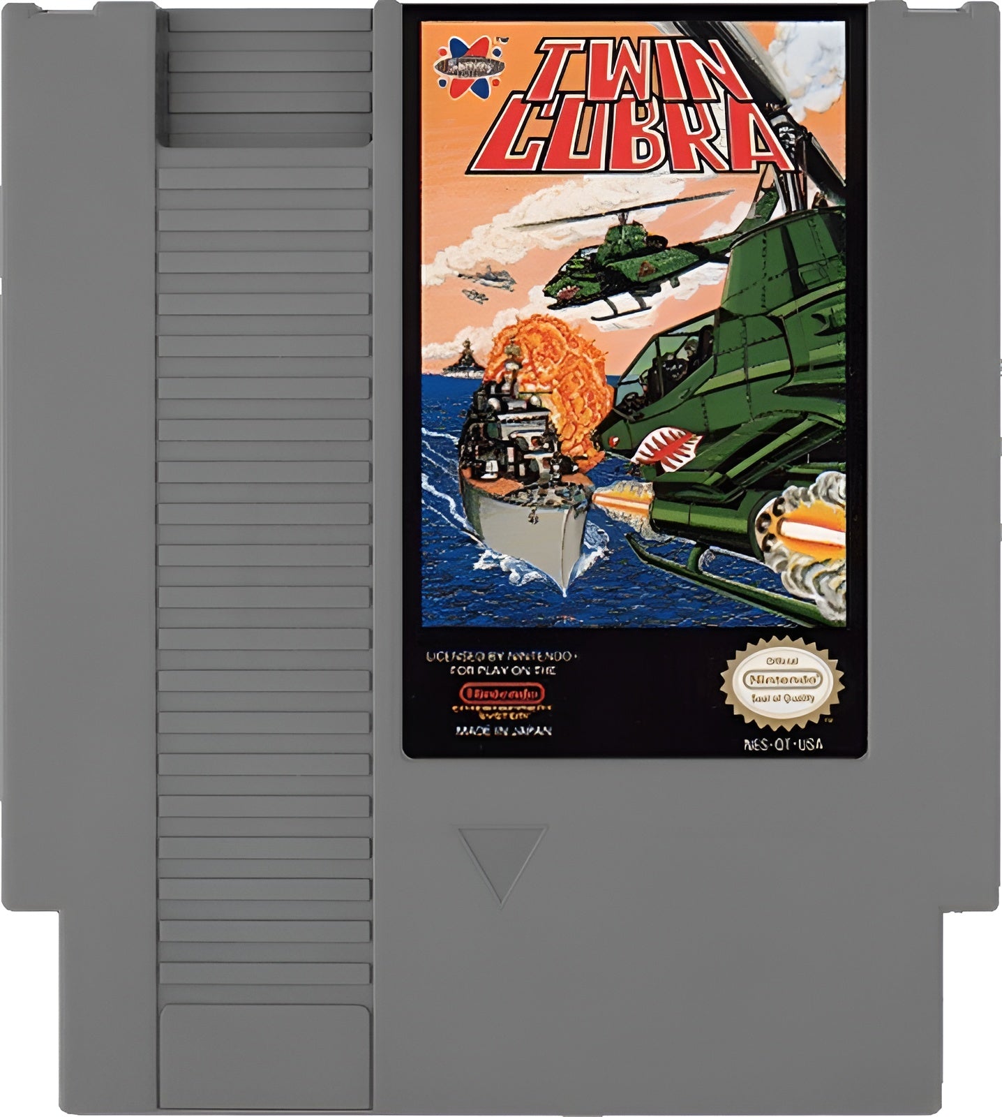 Twin Cobra NES - Video Game - Used - CaveGamers - Image 3