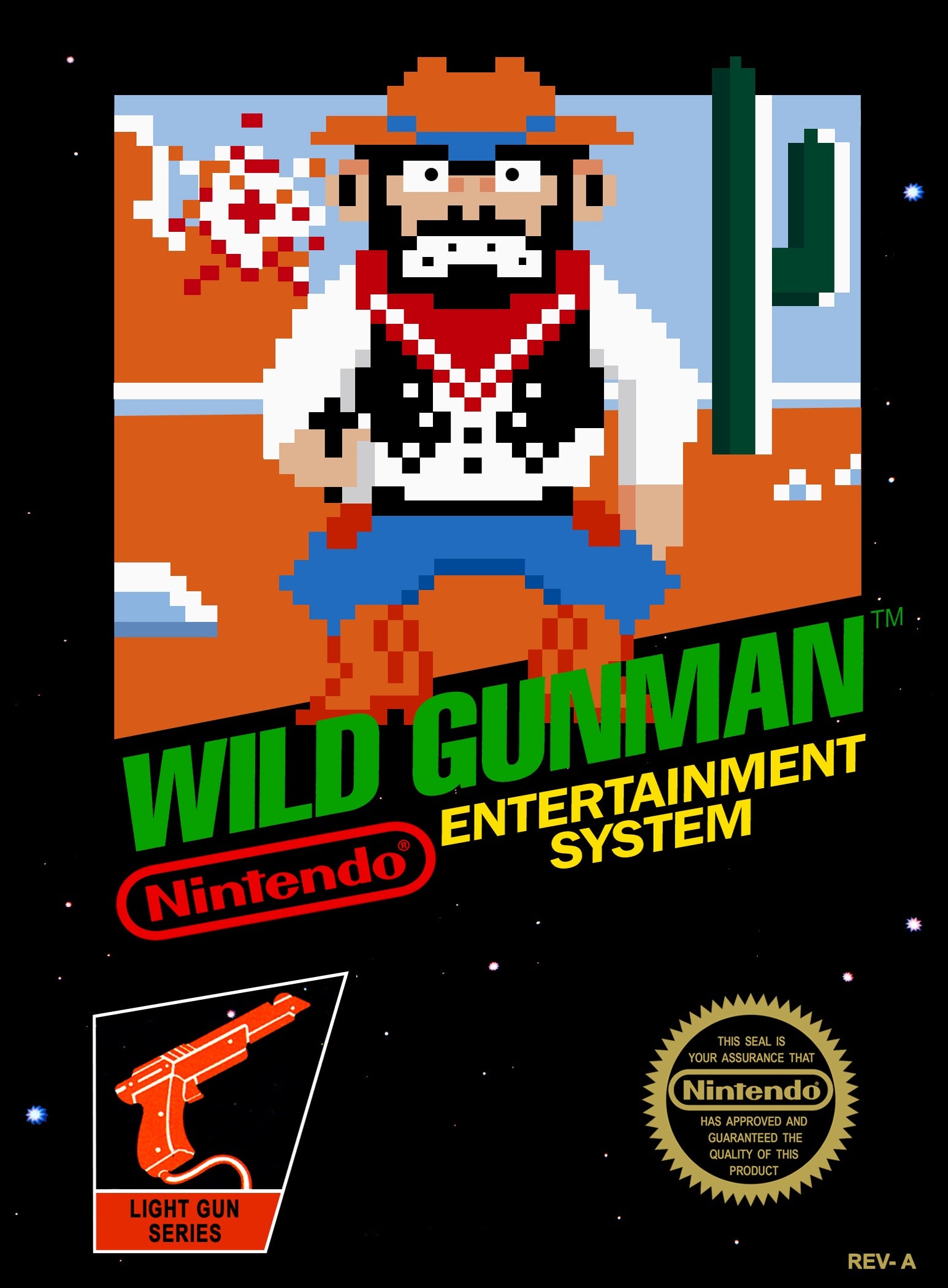 Wild Gunman NES - Video Game - Used - CaveGamers