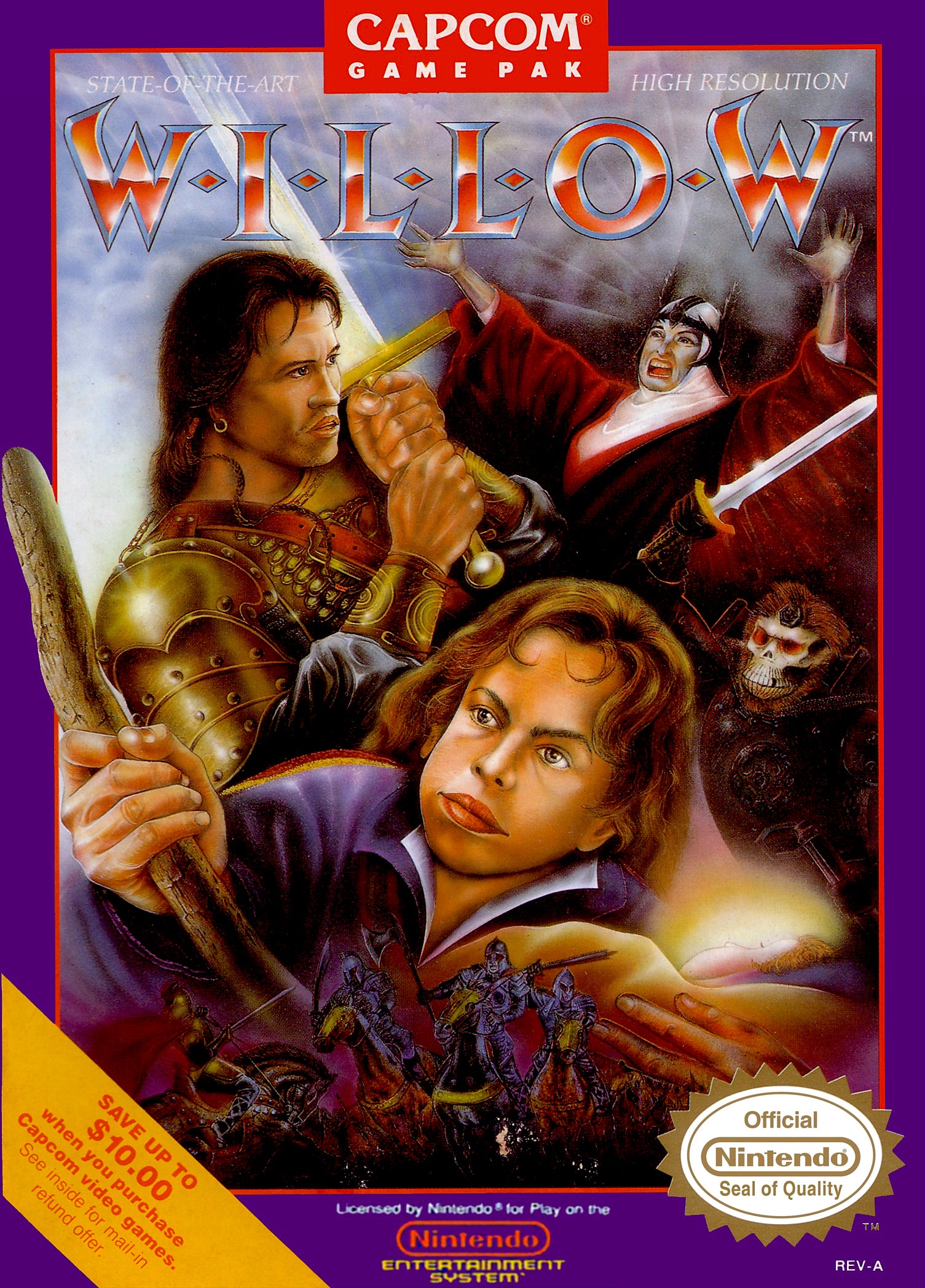 Willow NES - Video Game - Used - CaveGamers