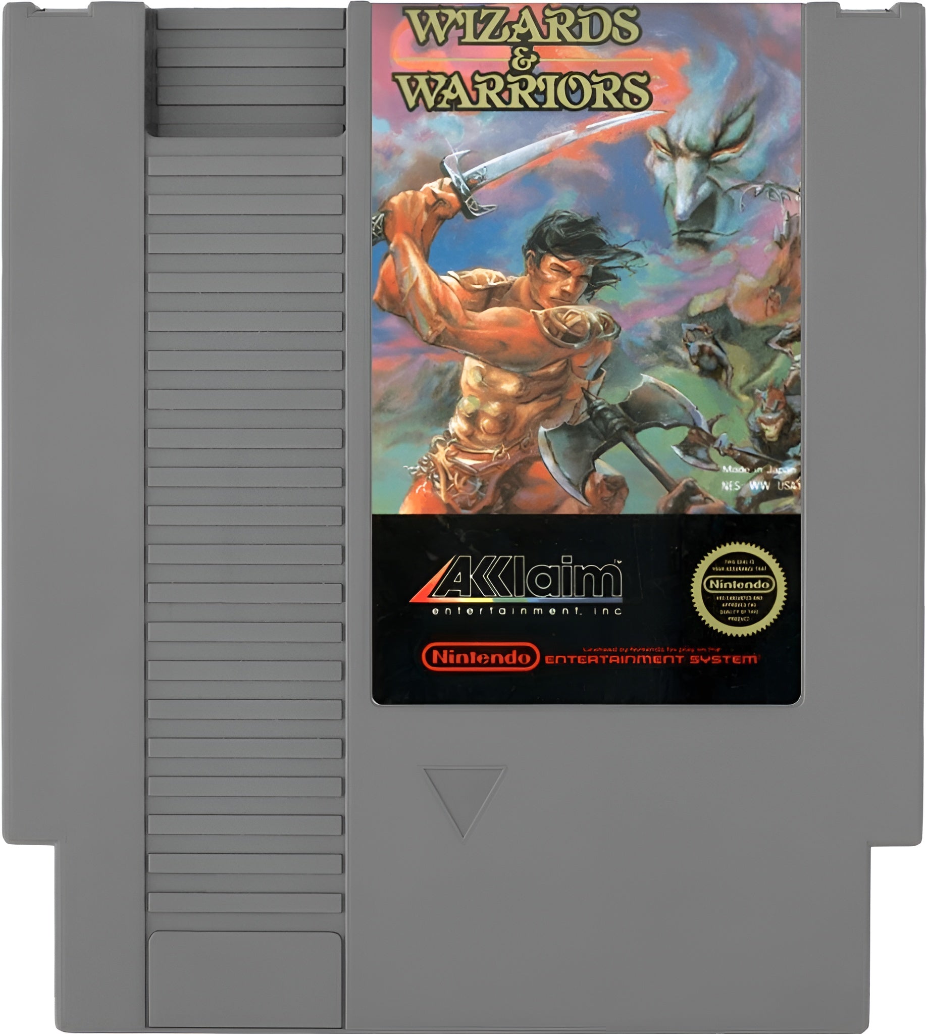 Wizards and Warriors NES - Video Game - Used - CaveGamers - Image 3