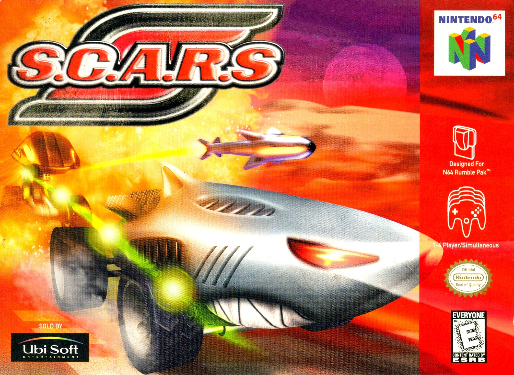 SCARS N64 - Video Game - Used - CaveGamers