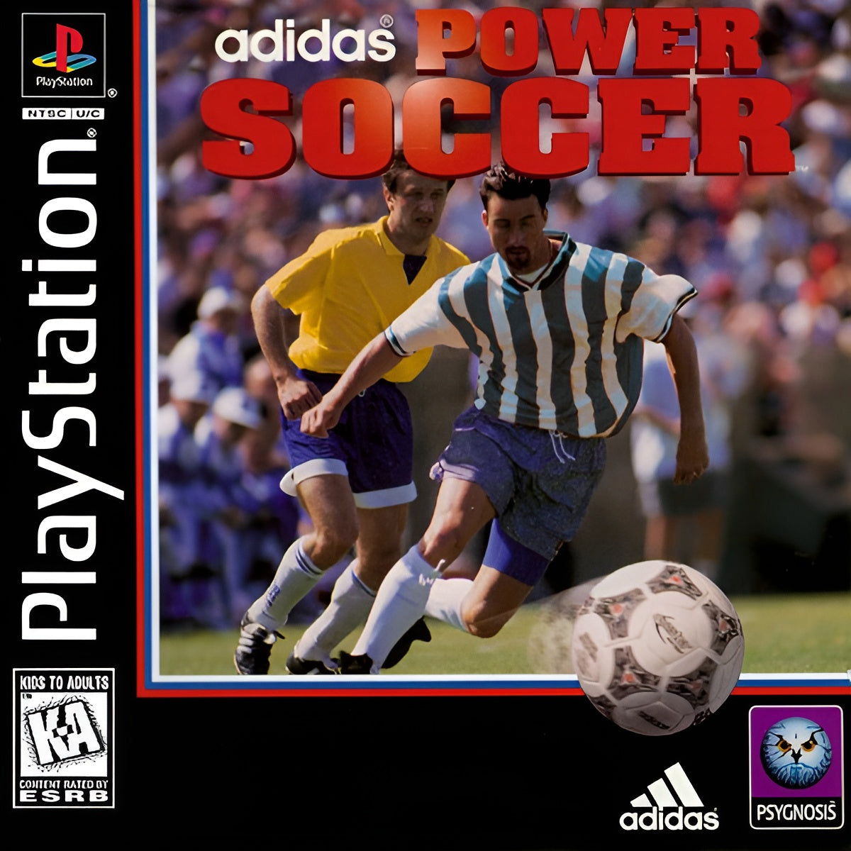 Adidas Power Soccer Playstation - Video Game - Used - CaveGamers