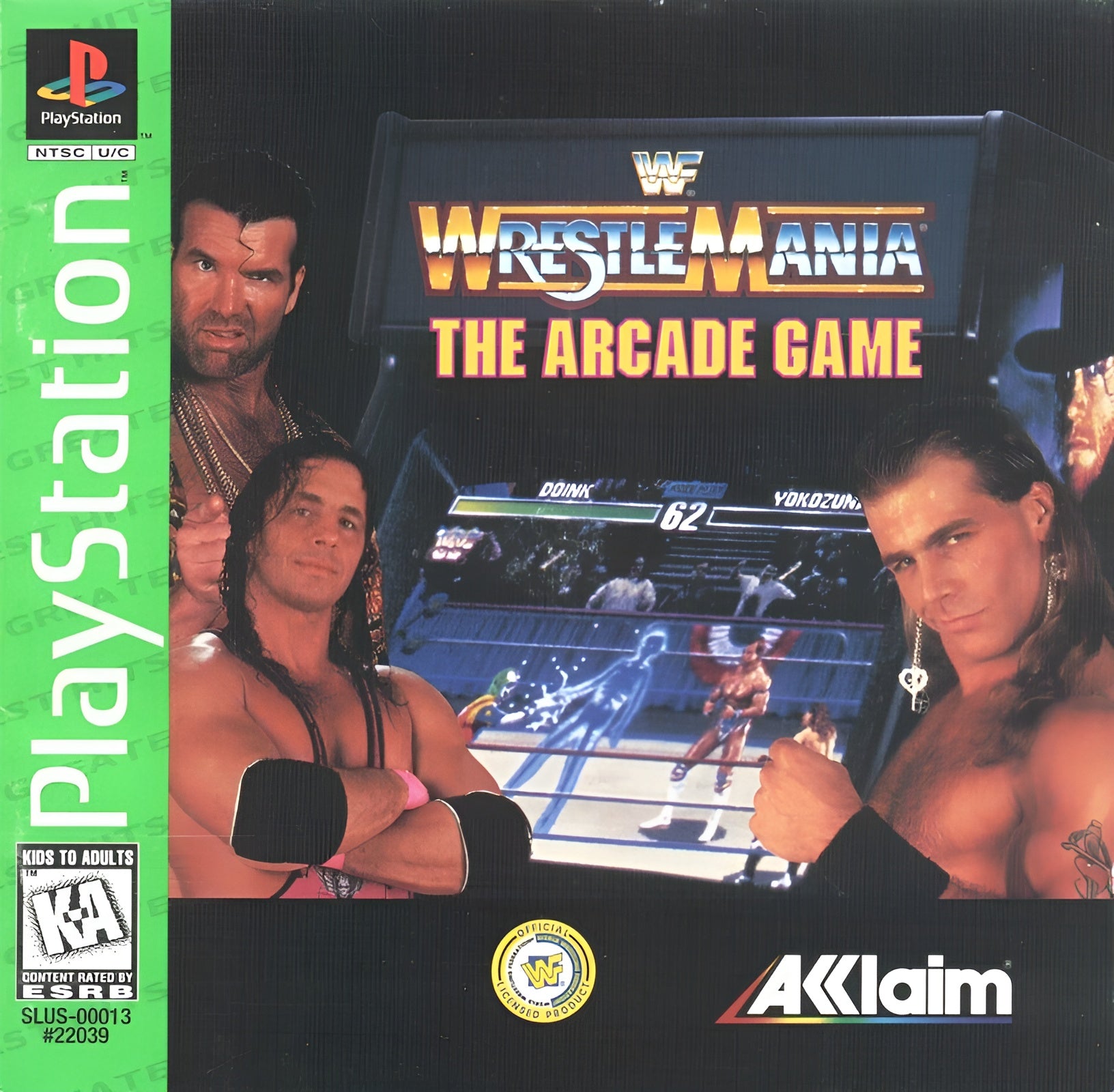 WrestleMania: The Arcade Game Playstation - Video Game - Used - CaveGamers