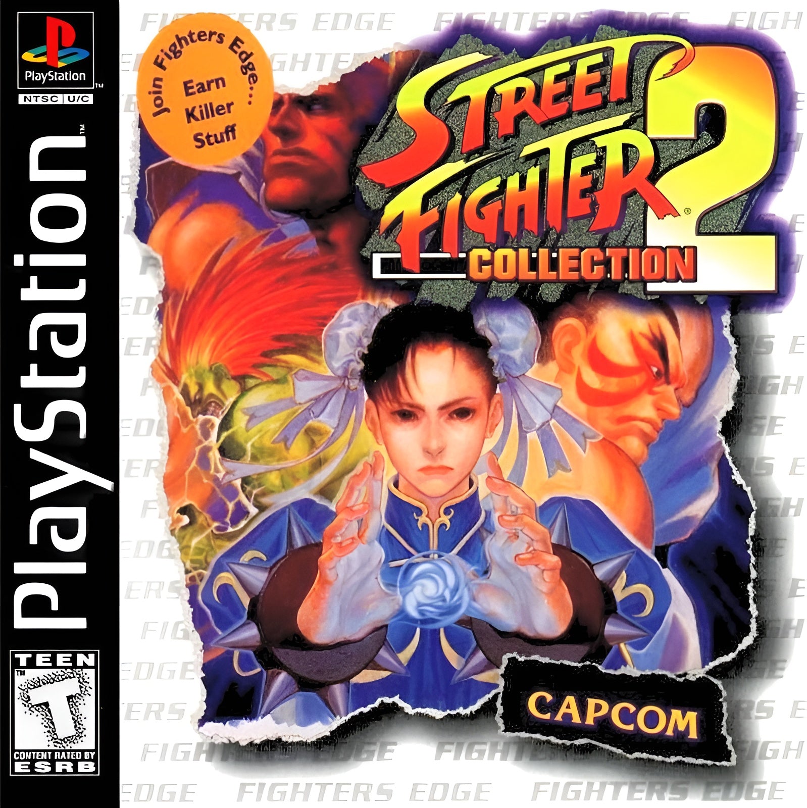 Street Fighter Collection 2 Playstation - Video Game - Used - CaveGamers