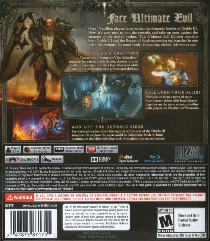 Diablo III: Ultimate Evil Edition