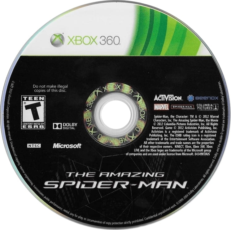 The Amazing Spider-Man Xbox 360 - Video Game - Used - CaveGamers - Image 3