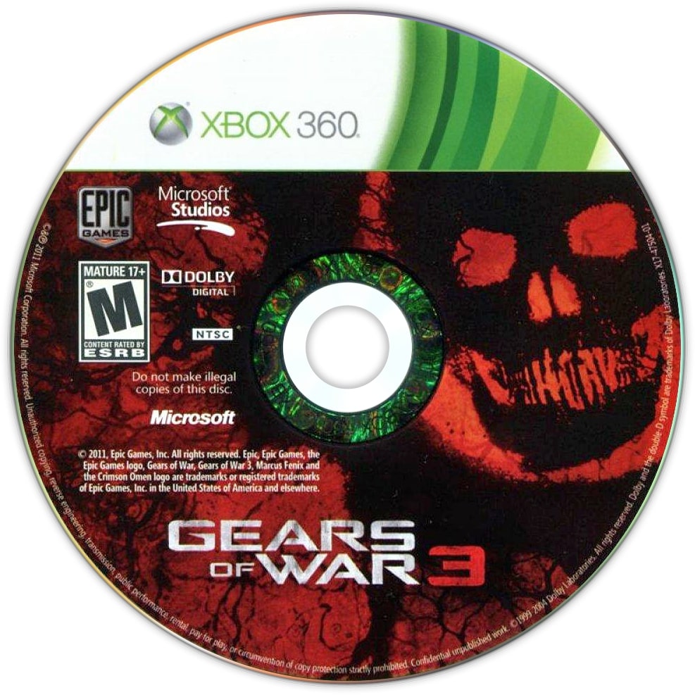 Gears of War 3 Xbox 360 - Video Game - Used - CaveGamers - Image 3