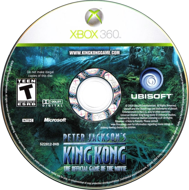 Peter Jackson's King Kong Xbox 360 - Video Game - Used - CaveGamers - Image 3