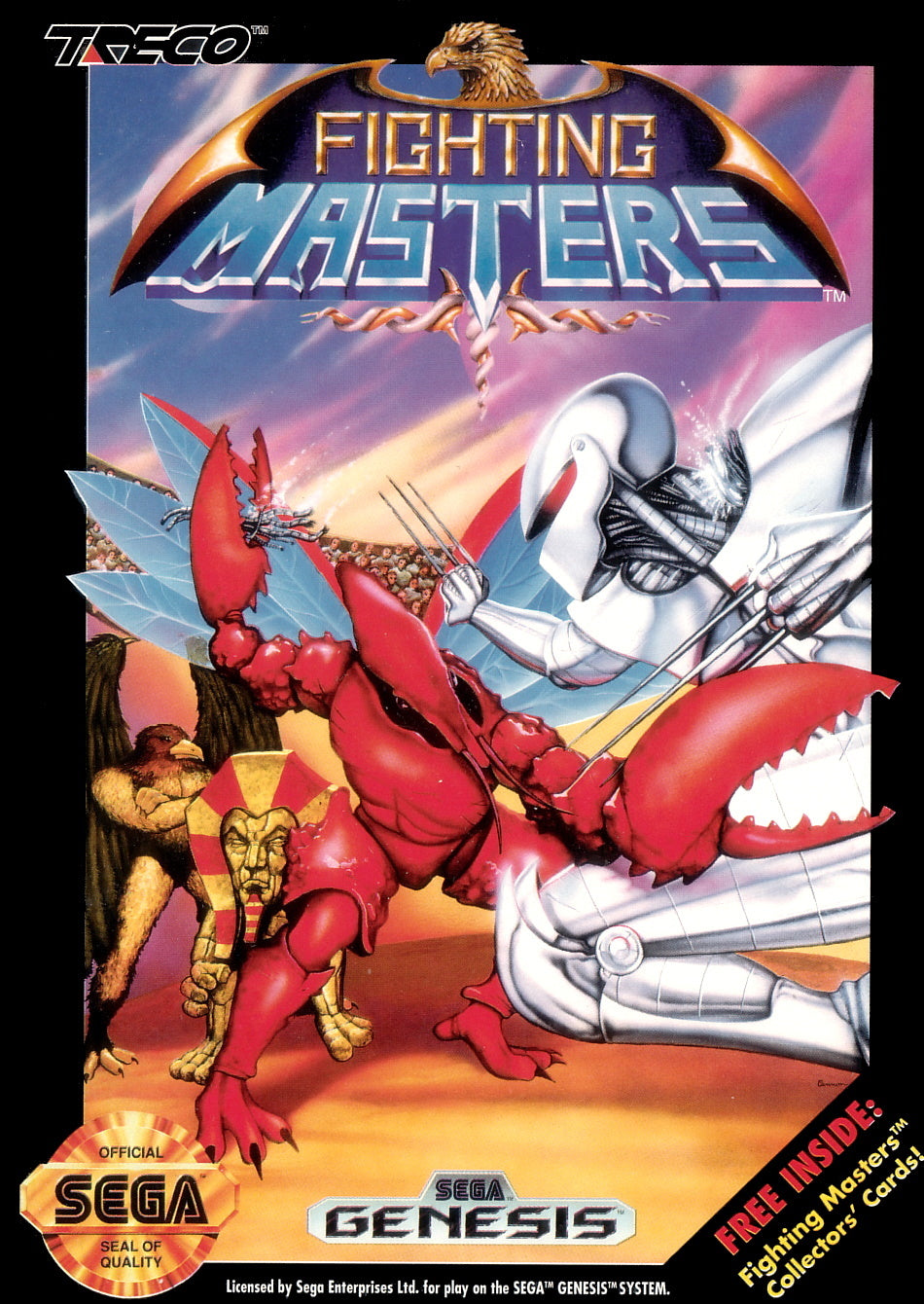 Fighting Masters Genesis - Video Game - Used - CaveGamers