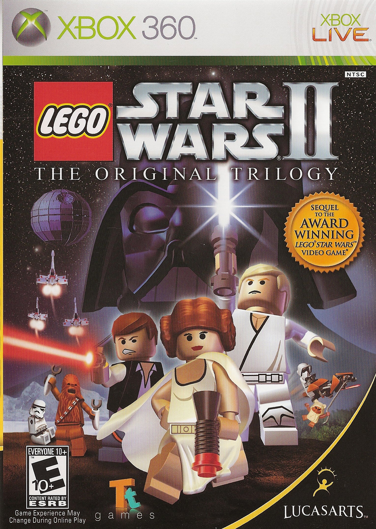 Lego Star Wars II: The Original Trilogy Xbox 360 - Video Game - Used - CaveGamers
