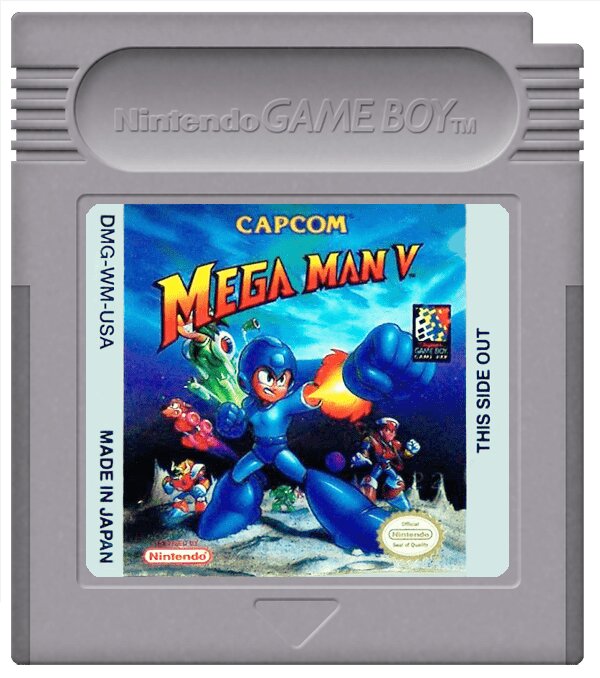 Mega Man 5 Game Boy - Video Game - Used - CaveGamers - Image 3