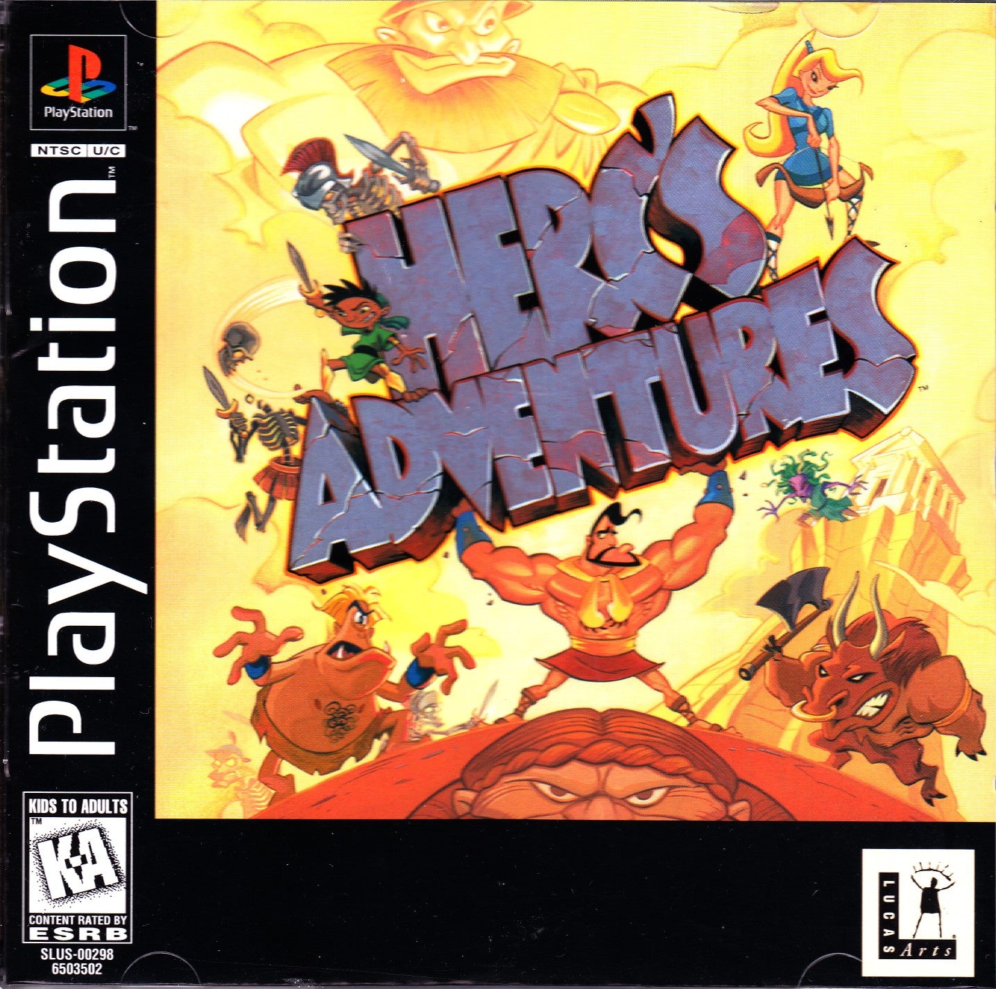 Herc's Adventures Playstation - Video Game - Used - CaveGamers