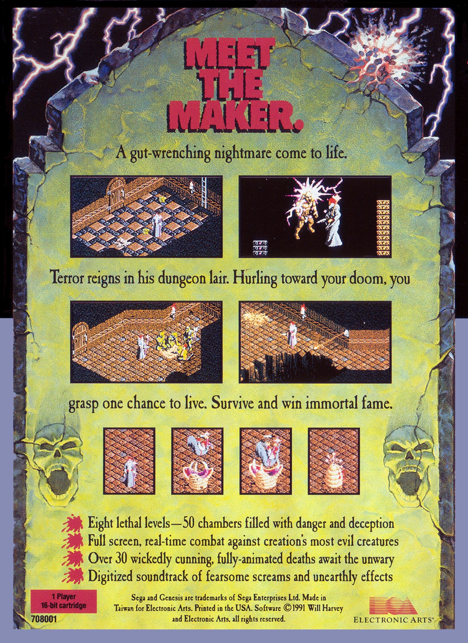 The Immortal Genesis - Video Game - Used - CaveGamers - Image 2