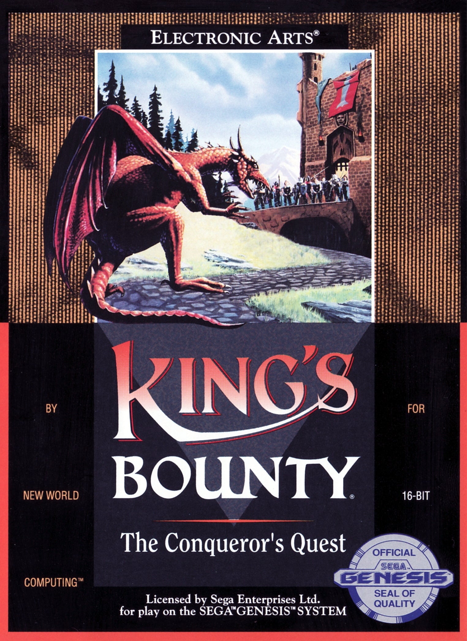 King's Bounty Genesis - Video Game - Used - CaveGamers