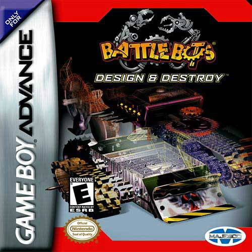 Battle Bots Design & Destroy Game Boy Advance - Video Game - Used - CaveGamers