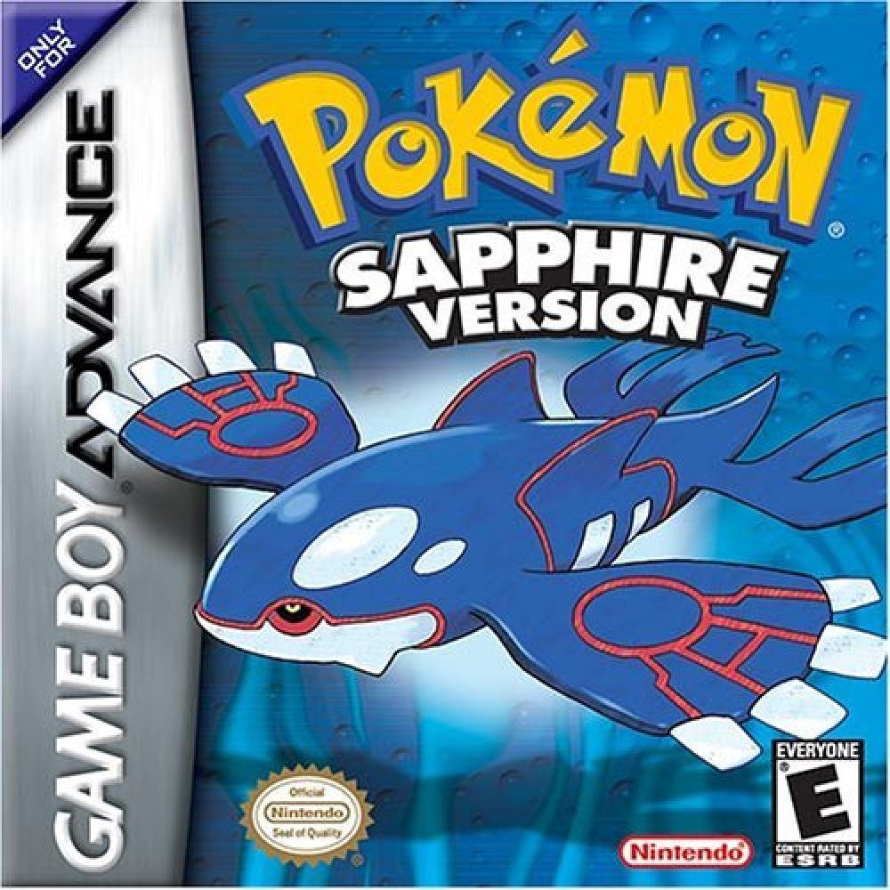 Pokemon Sapphire Version Game Boy Advance - Video Game - Used - CaveGamers
