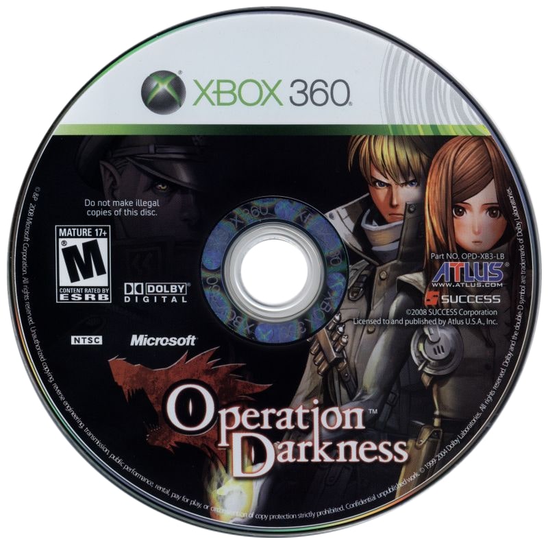 Operation Darkness Xbox 360 - Video Game - Used - CaveGamers - Image 3