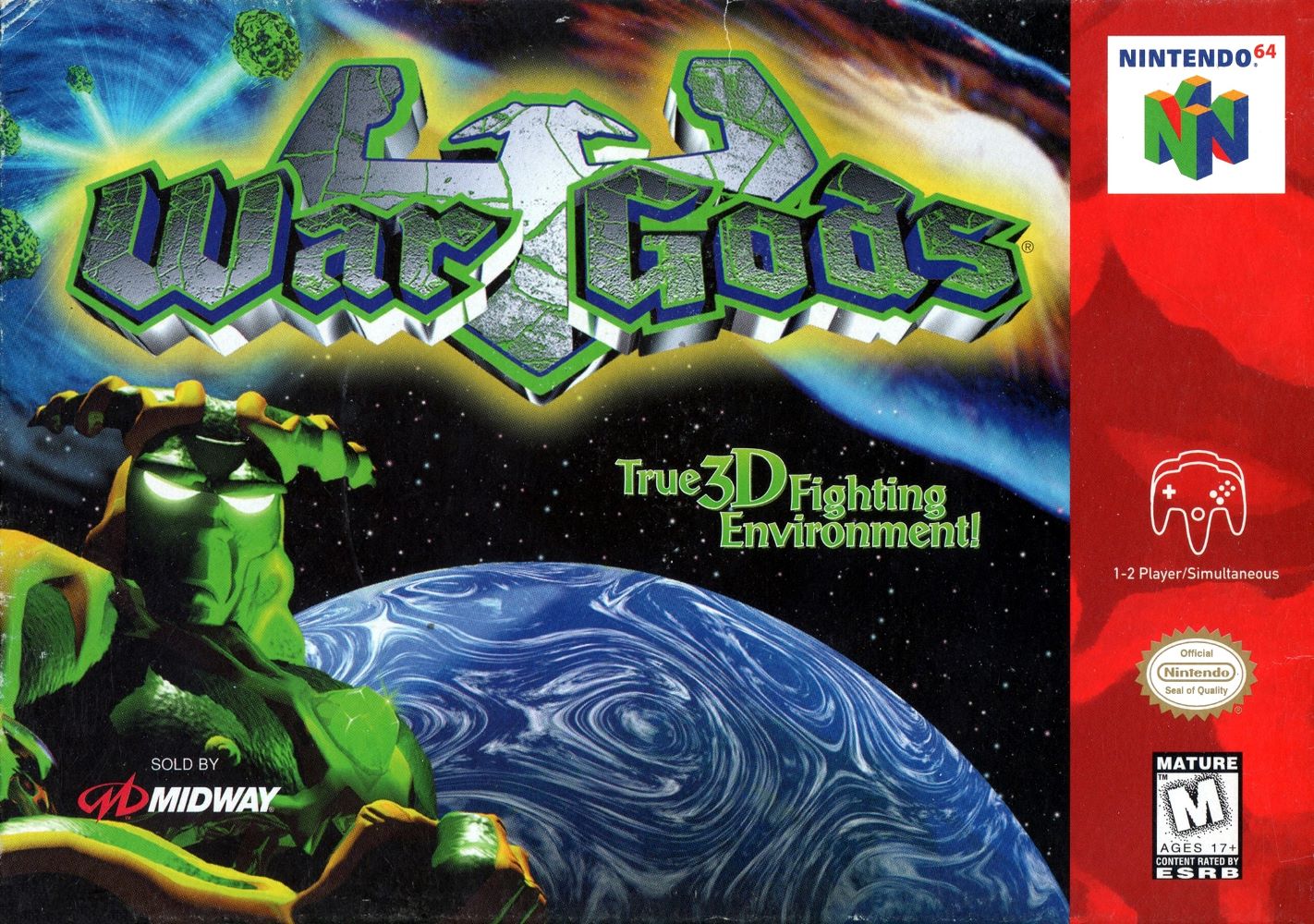 War Gods N64 - Video Game - Used - CaveGamers