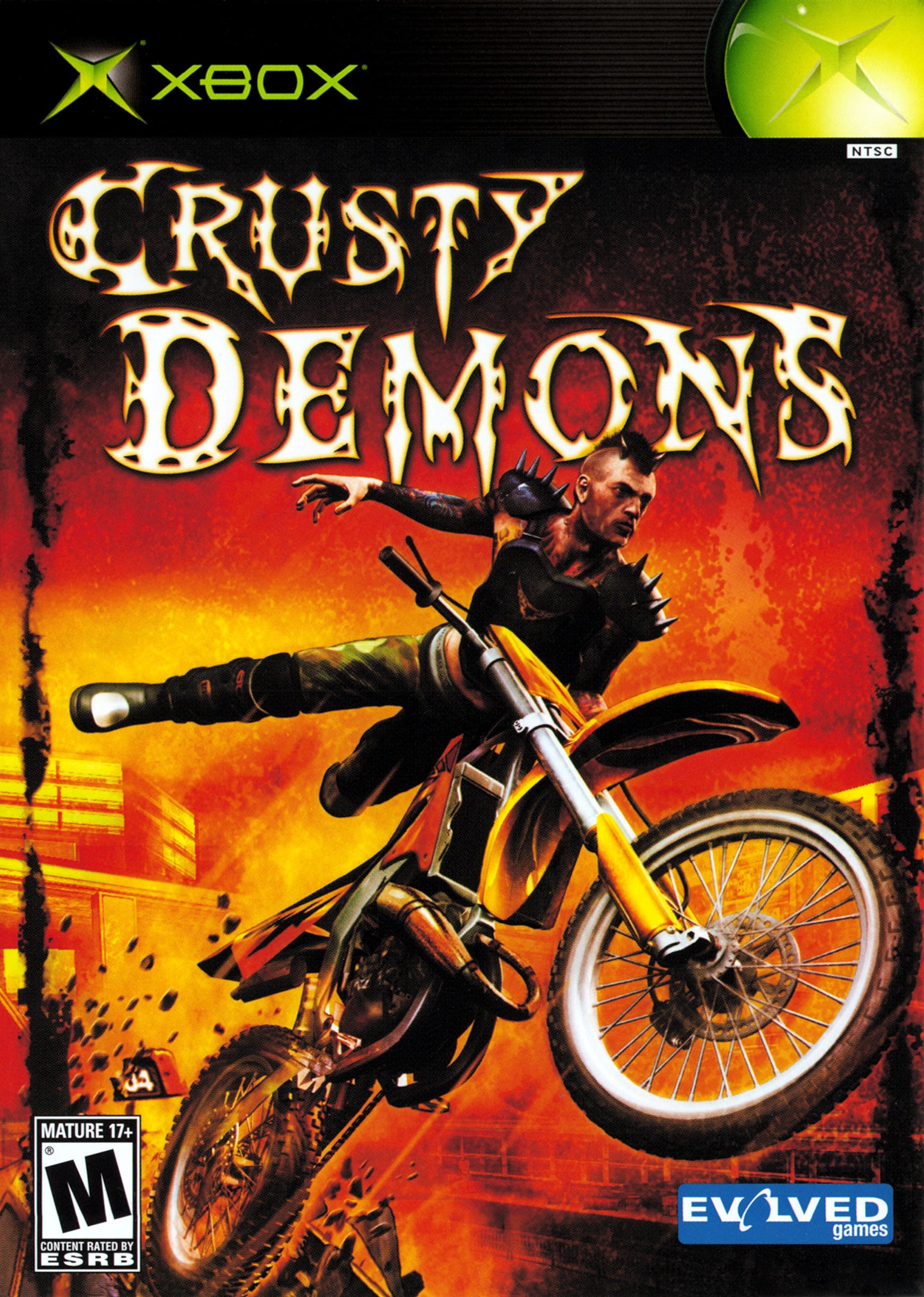 Crusty Demons Xbox - Video Game - Used - CaveGamers