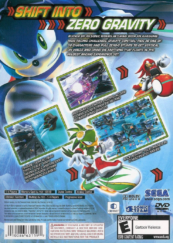 Sonic Riders Zero Gravity