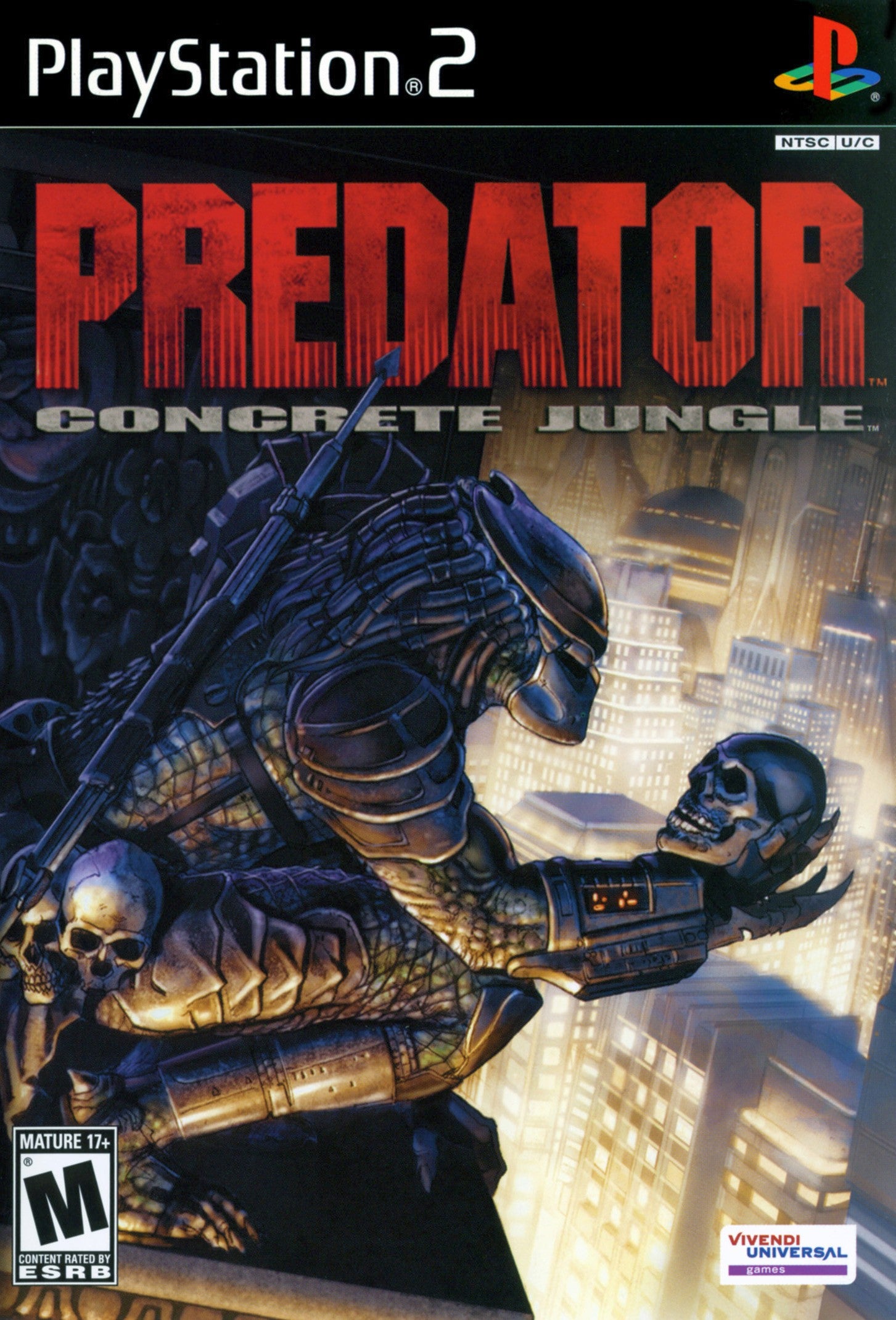 Predator Concrete Jungle PS2 - Video Game - Used - CaveGamers