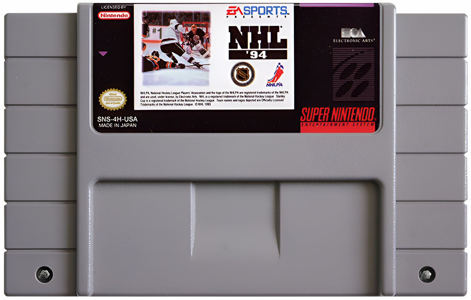 NHL 94 SNES - Video Game - Used - CaveGamers - Image 3