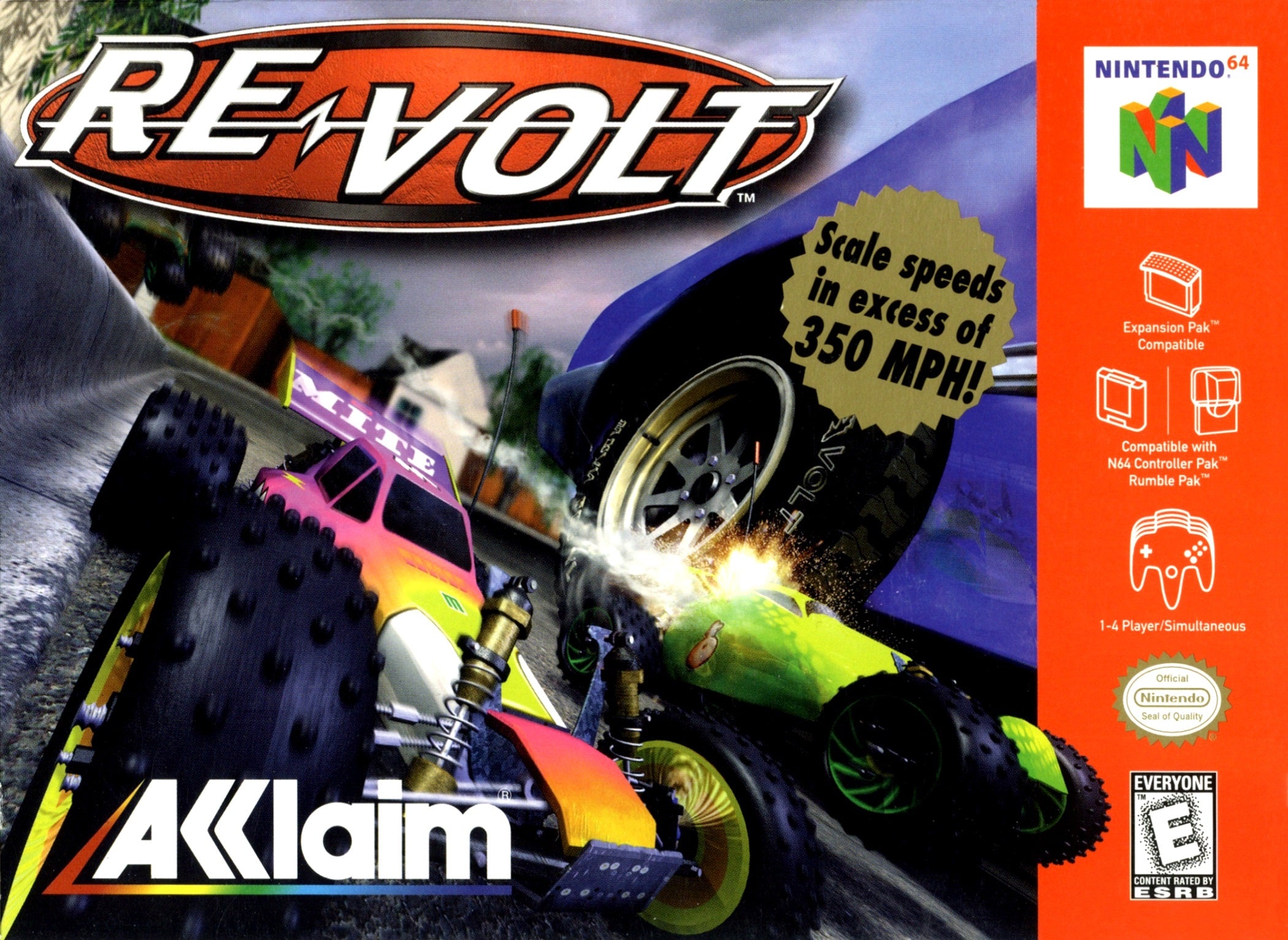 Re-Volt N64 - Video Game - Used - CaveGamers