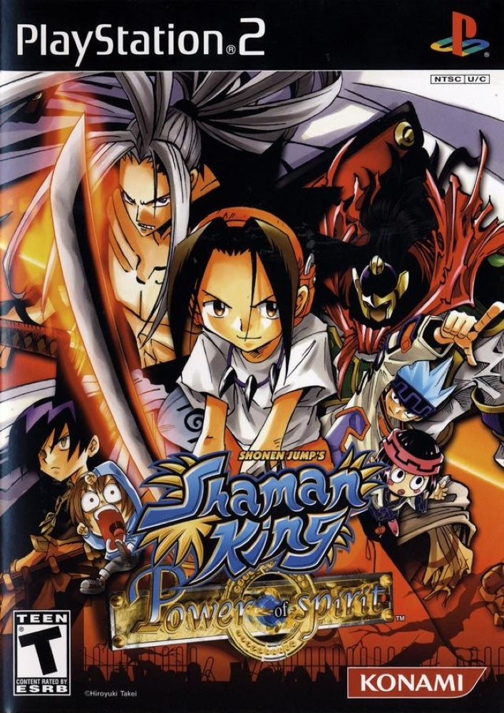 Shaman King Power of Spirit PS2 - Video Game - Used - CaveGamers