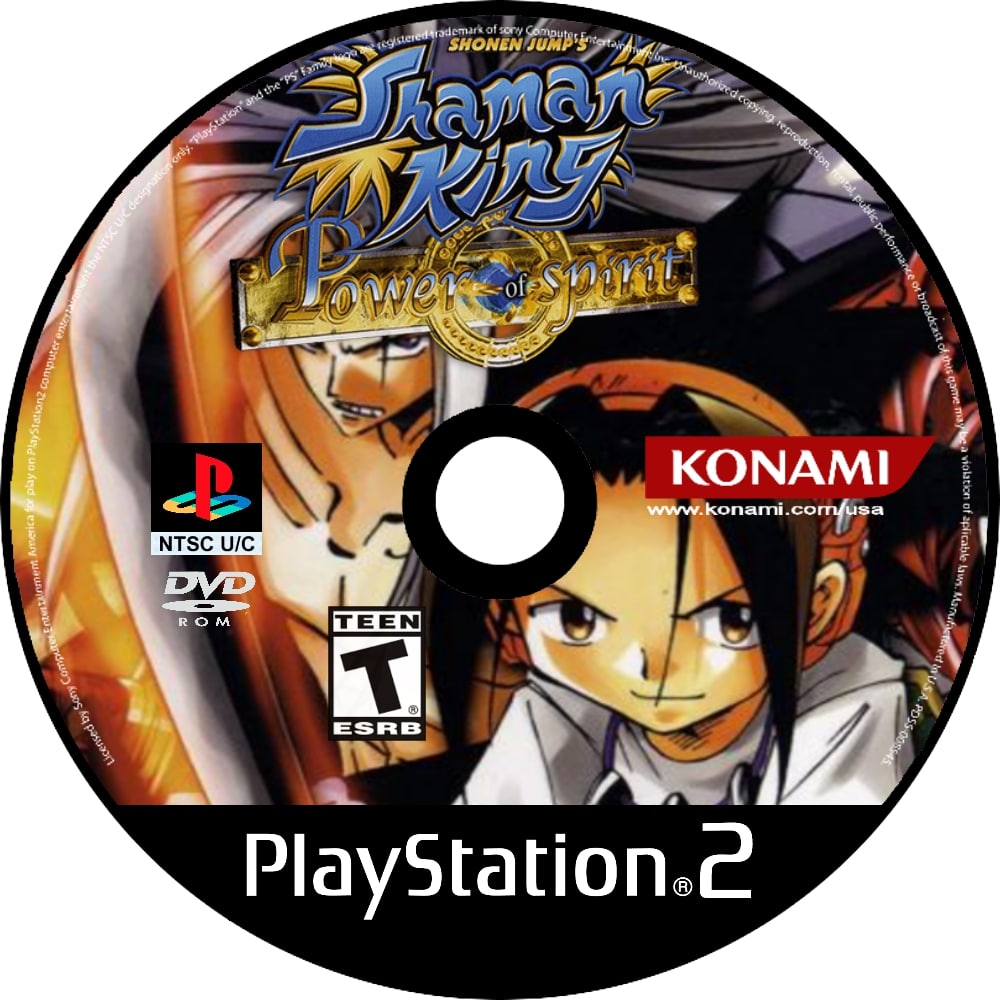 Shaman King Power of Spirit PS2 - Video Game - Used - CaveGamers - Image 3