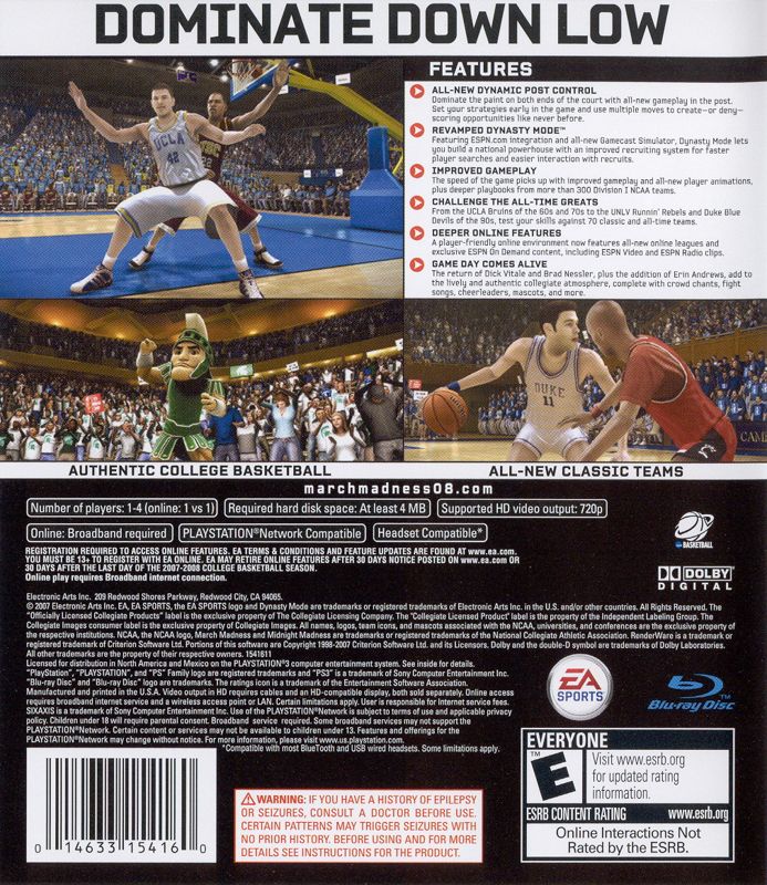 NCAA March Madness 08