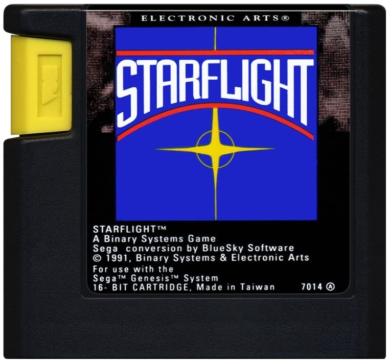 Starflight Genesis - Video Game - Used - CaveGamers - Image 3