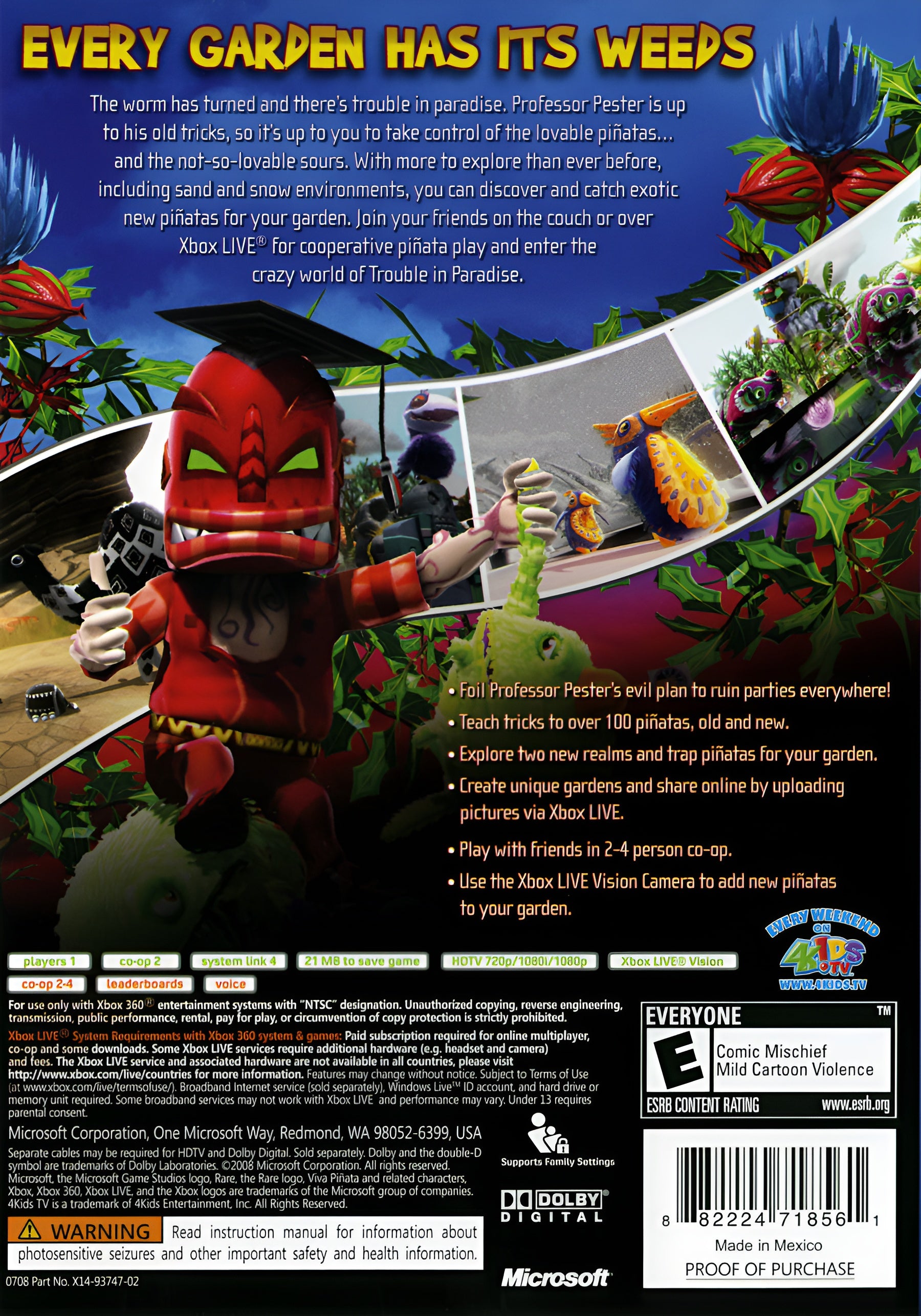 Viva Pinata Trouble in Paradise Xbox 360 - Video Game - Used - CaveGamers - Image 2