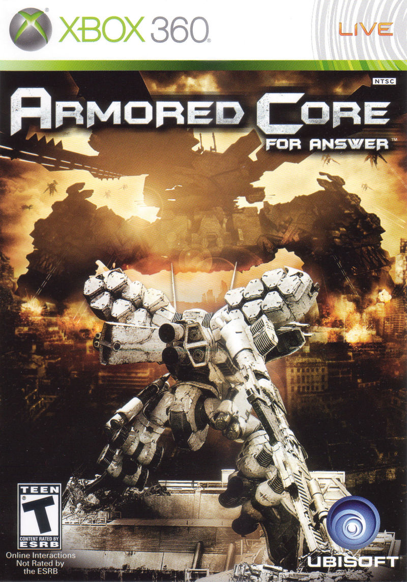 Armored Core For Answer Xbox 360 - Video Game - Used - CaveGamers