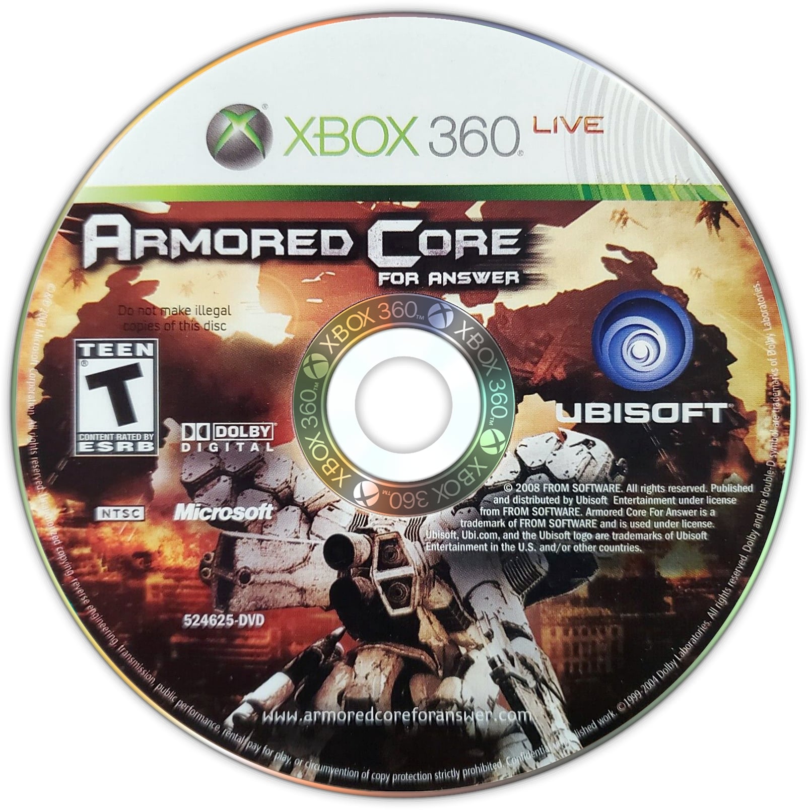 Armored Core For Answer Xbox 360 - Video Game - Used - CaveGamers - Image 3