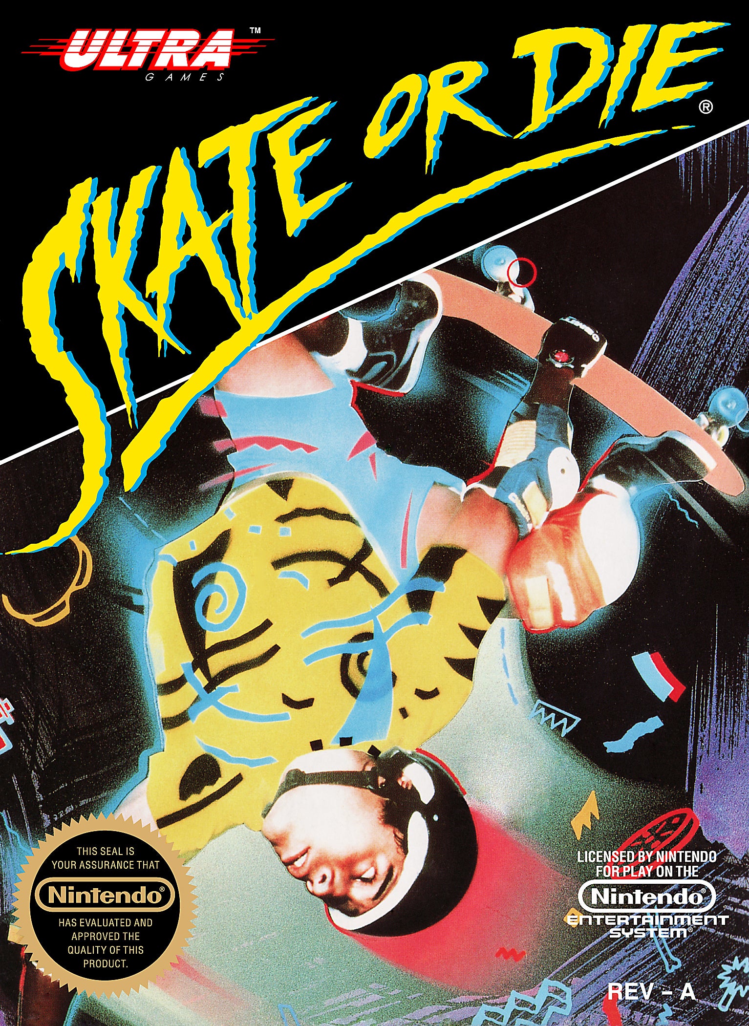 Skate Or Die NES - Video Game - Used - CaveGamers