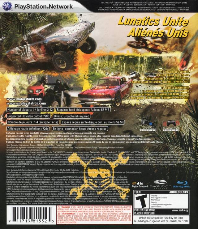 MotorStorm Pacific Rift