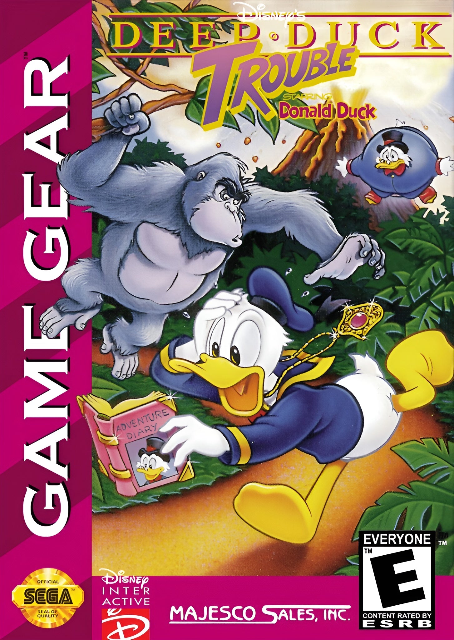 Deep Duck Trouble GameGear - Video Game - Used - CaveGamers