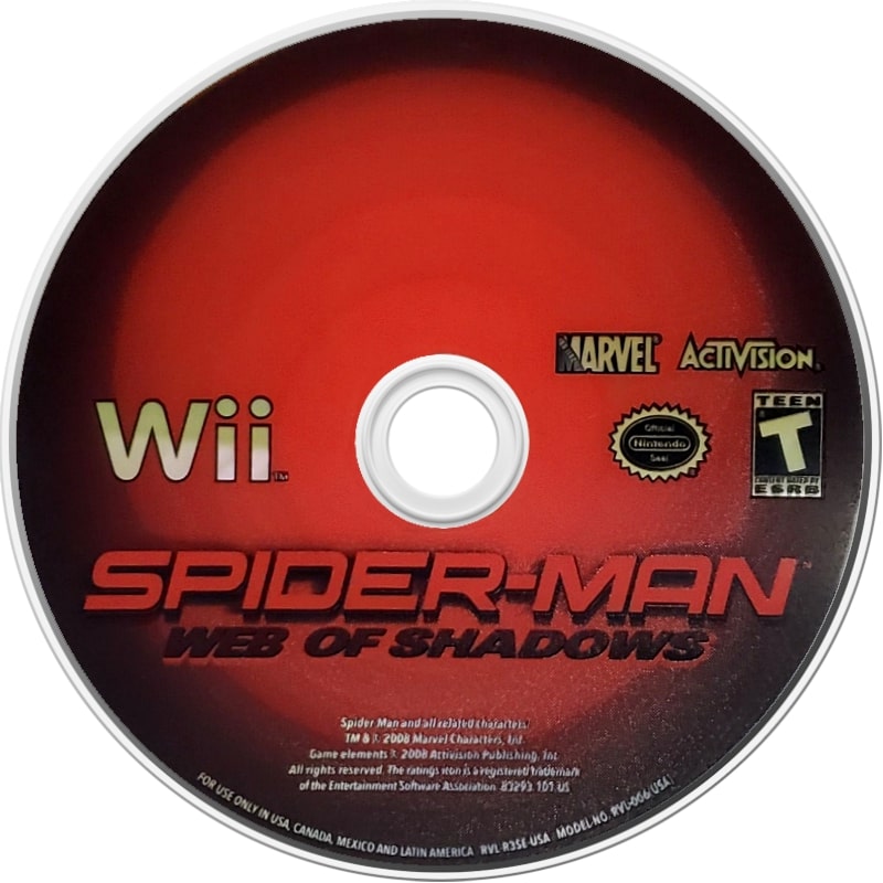 Spiderman Web of Shadows