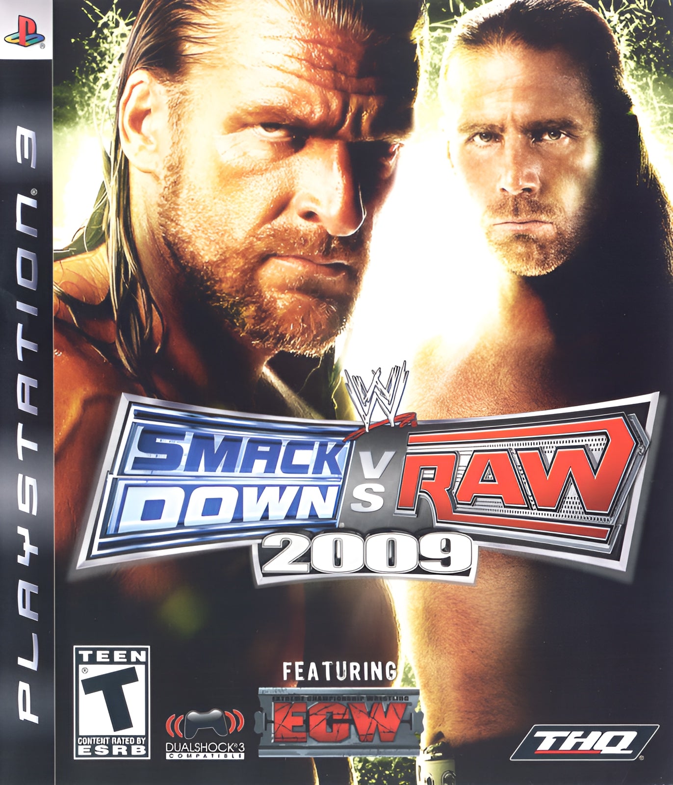 WWE Smackdown vs. Raw 2009 PS3 - Video Game - Used - CaveGamers