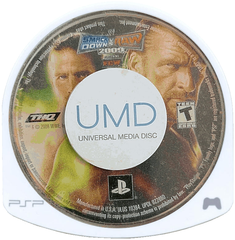 WWE Smackdown vs. Raw 2009 PSP - Video Game - Used - CaveGamers - Image 2