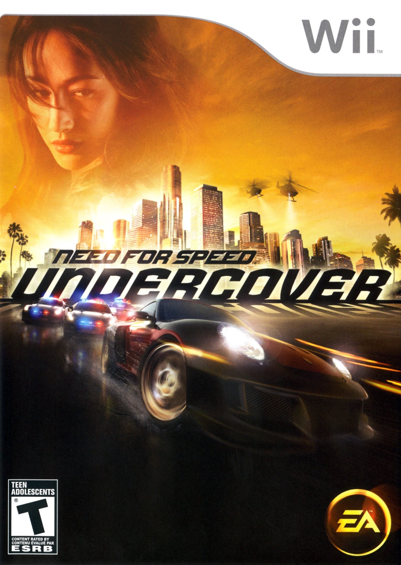 Need for Speed Undercover Wii - Video Game - Used - CaveGamers