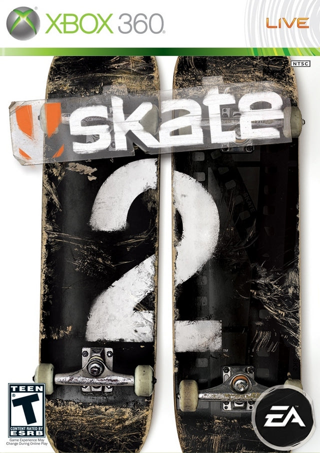 Skate 2 Xbox 360 - Video Game - Used - CaveGamers