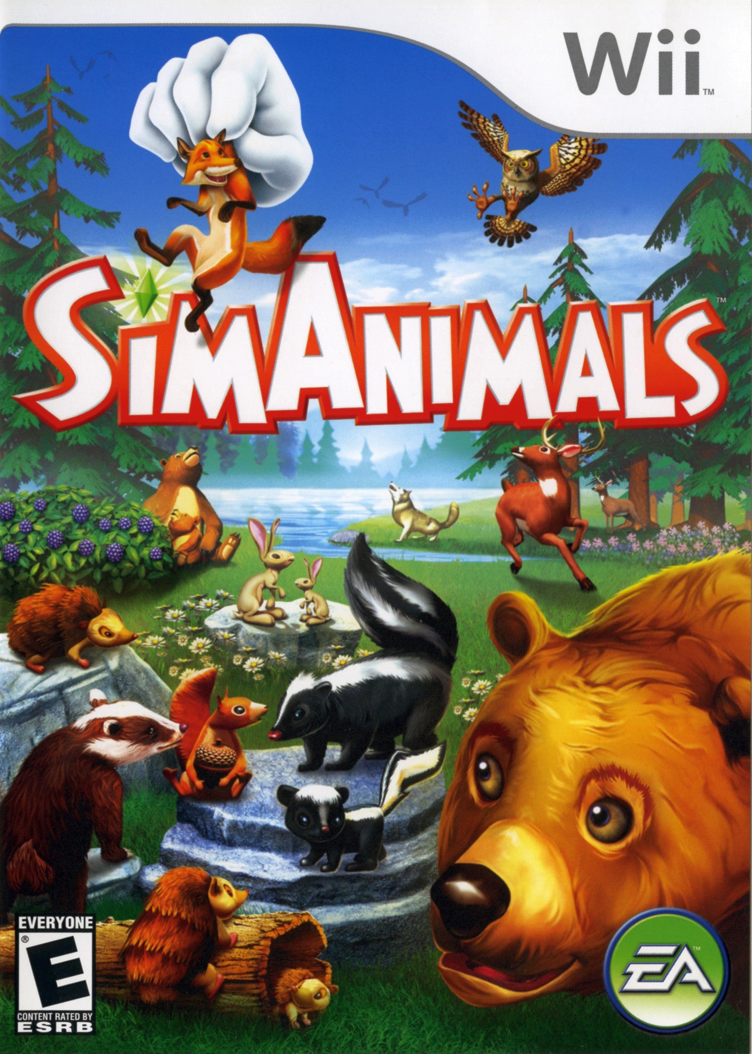 Sim Animals Wii - Video Game - Used - CaveGamers