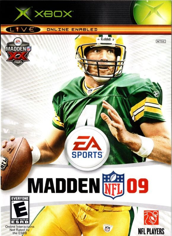 Madden NFL 2009 Xbox - Video Game - Used - CaveGamers